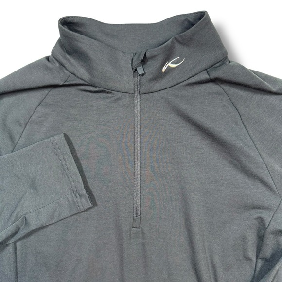KJUS Other - Kjus Trace Stretch Jersey Midlayer‎ Half-Zip Mens 56 - 2XL Black